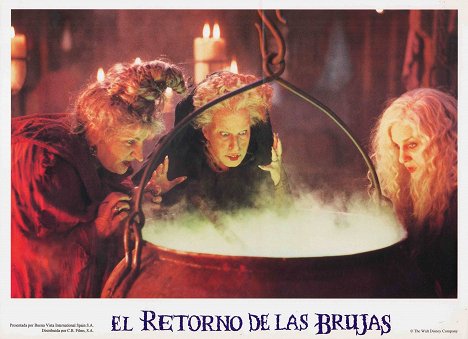 Kathy Najimy, Bette Midler, Sarah Jessica Parker - El retorno de las brujas - Fotocromos