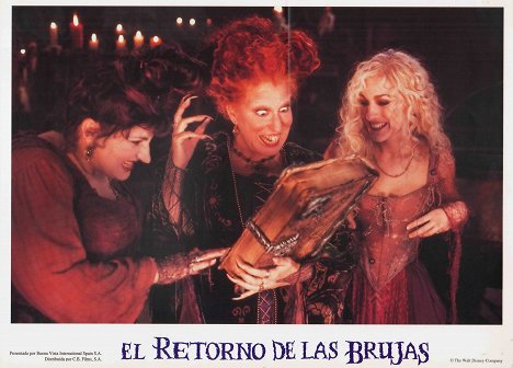 Kathy Najimy, Bette Midler, Sarah Jessica Parker - Hocus Pocus : Les trois sorcières - Cartes de lobby