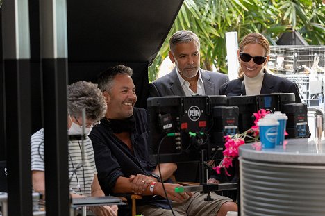 Ol Parker, George Clooney, Julia Roberts - Ticket ins Paradies - Dreharbeiten
