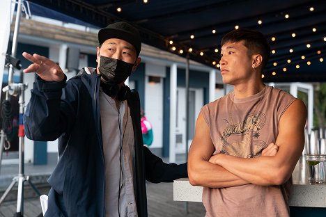 Andrew Ahn, Joel Kim Booster - Fire Island - Dreharbeiten
