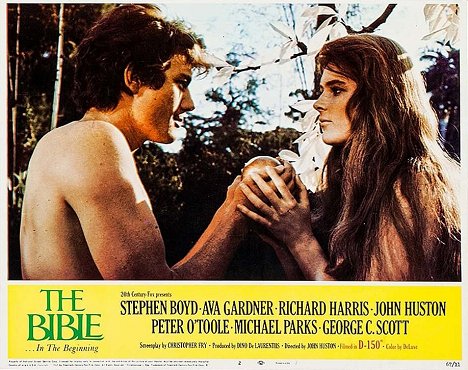 Michael Parks, Ulla Bergryd - The Bible - Lobby Cards