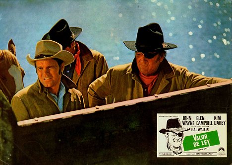 Glen Campbell, John Wayne - De eenogige sheriff - Lobbykaarten