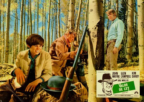 Kim Darby, John Wayne, Glen Campbell - True Grit - Lobby Cards