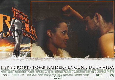Angelina Jolie, Gerard Butler - Lara Croft Tomb Raider: La cuna de la vida - Fotocromos