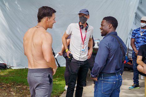 Mark Wahlberg, Kevin Hart - Me Time : Enfin seul ? - Tournage