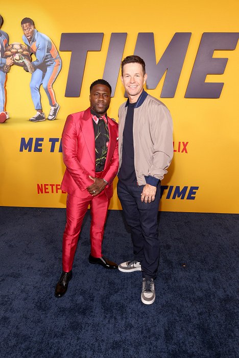 Netflix 'ME TIME' Premiere at Regency Village Theatre on August 23, 2022 in Los Angeles, California - Kevin Hart, Mark Wahlberg - Me Time - Events