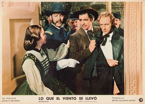 Olivia de Havilland, Clark Gable, Leslie Howard - Gone with the Wind - Lobbykaarten