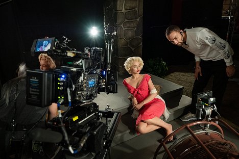 Ana de Armas, Chayse Irvin - Blonde - Dreharbeiten