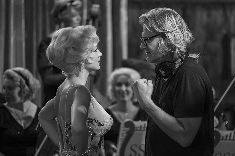 Ana de Armas, Andrew Dominik - Blonde - Dreharbeiten
