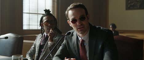 Griffin Matthews, Charlie Cox - She-Hulk: Attorney at Law - Ribbit and Rip It - Photos