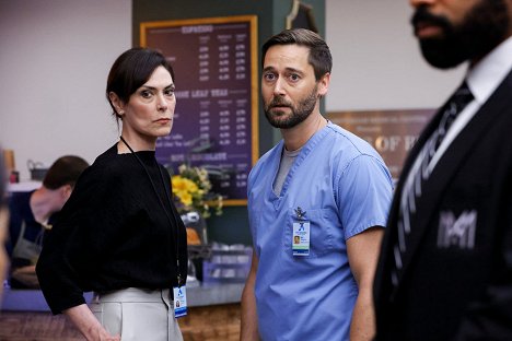 Michelle Forbes, Ryan Eggold - New Amsterdam - This Be the Verse - Photos