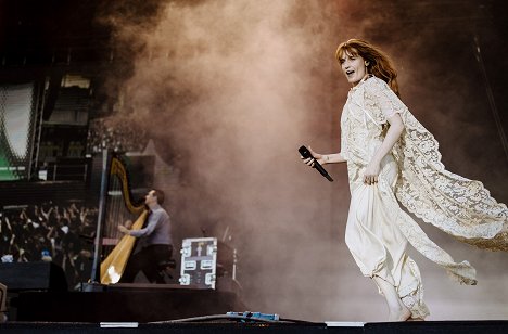 Florence Welch - Muse, Florence and the Machine - Tempelhof Sounds - Van film