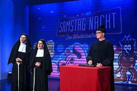 Esther Schweins, Tanja Schumann, Wigald Boning - RTL Samstag Nacht - Das Wiedersehen - Van film
