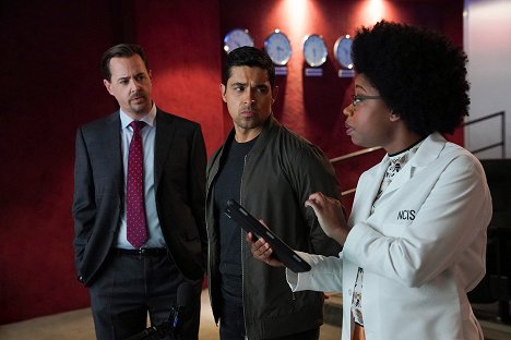 Sean Murray, Wilmer Valderrama, Diona Reasonover - Navy: Investigación Criminal - Guardian - De la película