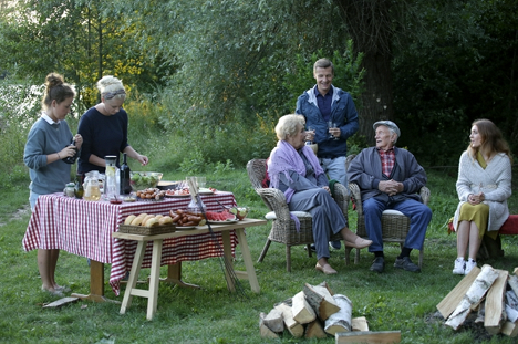 Olga Frycz, Olga Szomańska, Teresa Lipowska, Rafał Mroczek, Witold Pyrkosz, Iga Krefft - M jak miłość - Episode 31 - Photos