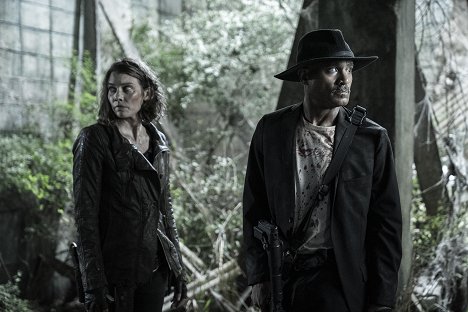 Lauren Cohan, Seth Gilliam - The Walking Dead - Lockdown - Photos