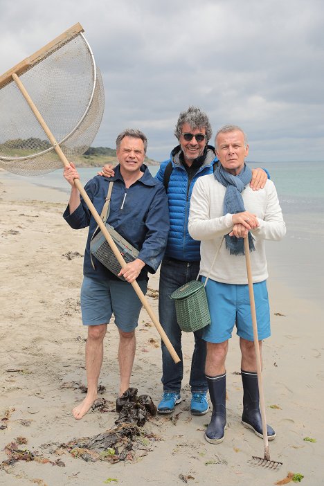 Guillaume de Tonquédec, Eric Lavaine, Franck Dubosc - Plancha - Dreharbeiten