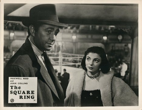 Maxwell Reed, Joan Collins - The Square Ring - Fotocromos