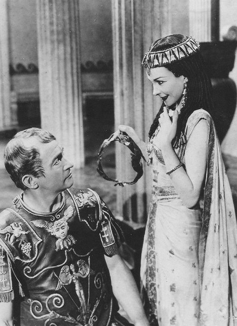 Claude Rains, Vivien Leigh - César y Cleopatra - De la película