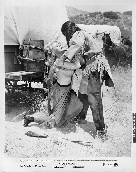 Virginia Mayo - Fort Utah - Cartões lobby