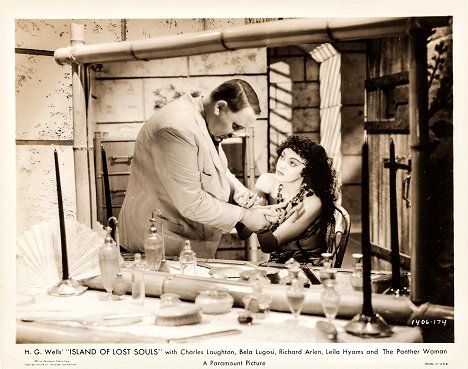 Charles Laughton, Kathleen Burke - Island of Lost Souls - Lobby Cards