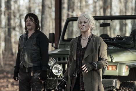 Norman Reedus, Melissa McBride - The Walking Dead - Außenposten 22 - Filmfotos