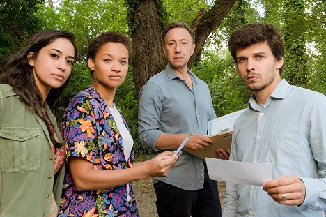 Wendy Nieto, Stéphane Bern, Oscar Berthe - Bellefond - Werbefoto