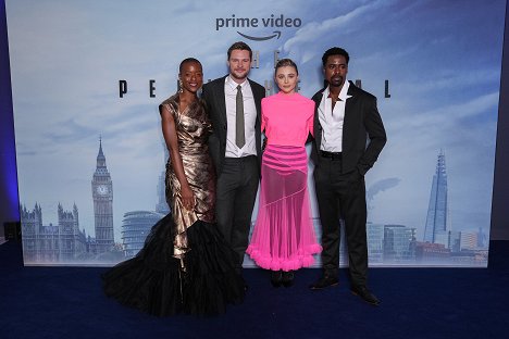 Special screening of The Peripheral at the Odeon Luxe West End, Leicester Square, London - T'Nia Miller, Jack Reynor, Chloë Grace Moretz, Gary Carr - Peryferal - Z imprez