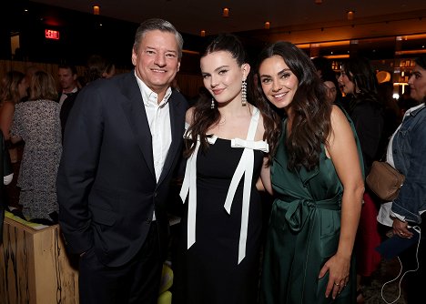 Luckiest Girl Alive NYC Premiere at Paris Theater on September 29, 2022 in New York City - Ted Sarandos, Chiara Aurelia, Mila Kunis - Luckiest Girl Alive - Events