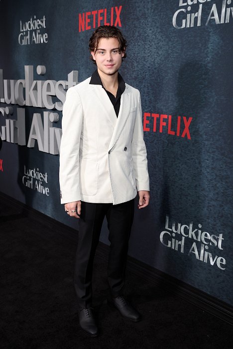 Luckiest Girl Alive NYC Premiere at Paris Theater on September 29, 2022 in New York City - Carson MacCormac