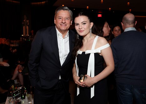 Luckiest Girl Alive NYC Premiere at Paris Theater on September 29, 2022 in New York City - Ted Sarandos, Chiara Aurelia - Szerencse lánya - Rendezvények