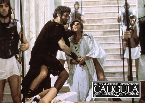 Paolo Bonacelli, Malcolm McDowell - Caligula - Vitrinfotók