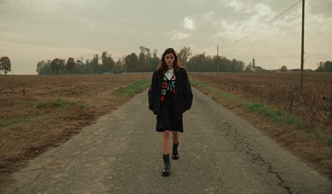Benedetta Porcaroli - Amanda - Z natáčení