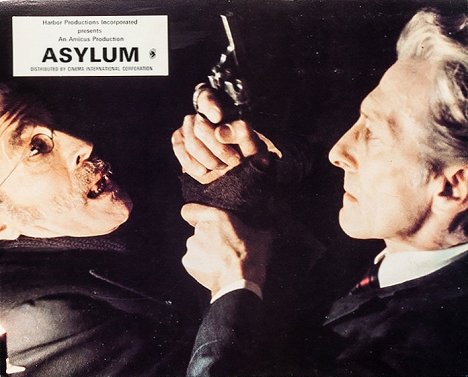 Barry Morse, Peter Cushing - Asylum - Lobby Cards