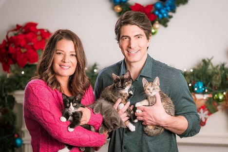 Kimberley Sustad, Brandon Routh - The Nine Kittens of Christmas - Promo