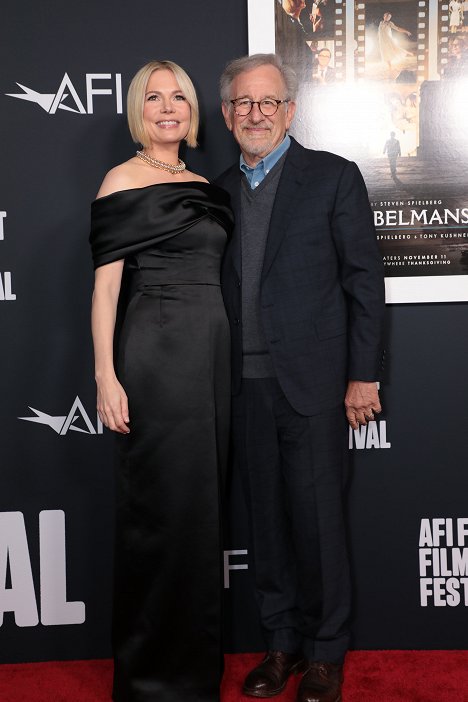 Special screening of THE FABELMANS at the AFI Fest at the TCL Chinese Theatre on November 06, 2022 in Hollywood, CA, USA - Michelle Williams, Steven Spielberg - Fabelmanovi - Z akcí