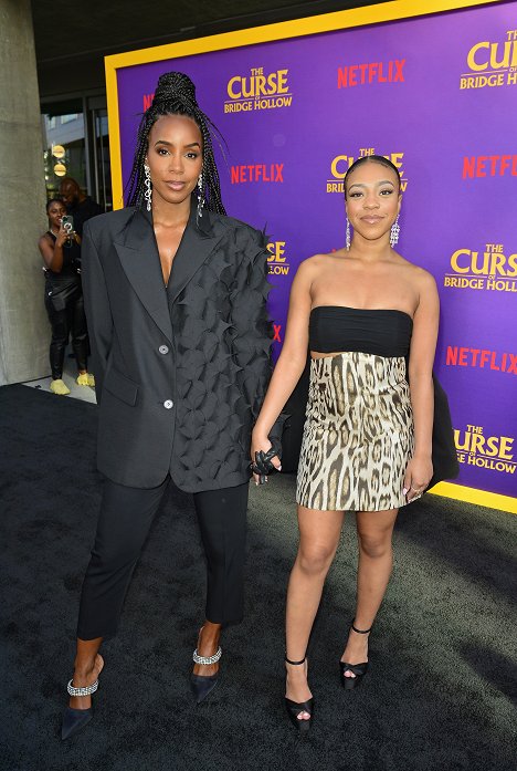 The Curse Of Bridge Hollow Netflix Special Screening In Los Angeles at TUDUM Theater on October 08, 2022 in Hollywood, California - Kelly Rowland, Priah Ferguson - The Curse of Bridge Hollow - Tapahtumista