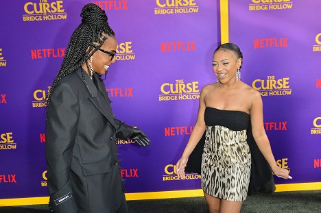 The Curse Of Bridge Hollow Netflix Special Screening In Los Angeles at TUDUM Theater on October 08, 2022 in Hollywood, California - Kelly Rowland, Priah Ferguson - Le Mauvais Esprit d'Halloween - Événements