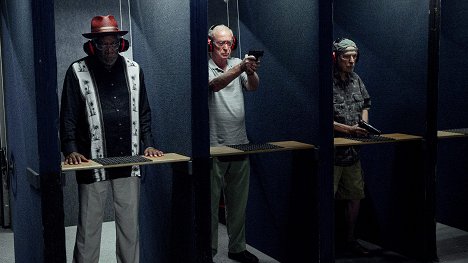 Morgan Freeman, Michael Caine, Alan Arkin - Un golpe con estilo - De la película