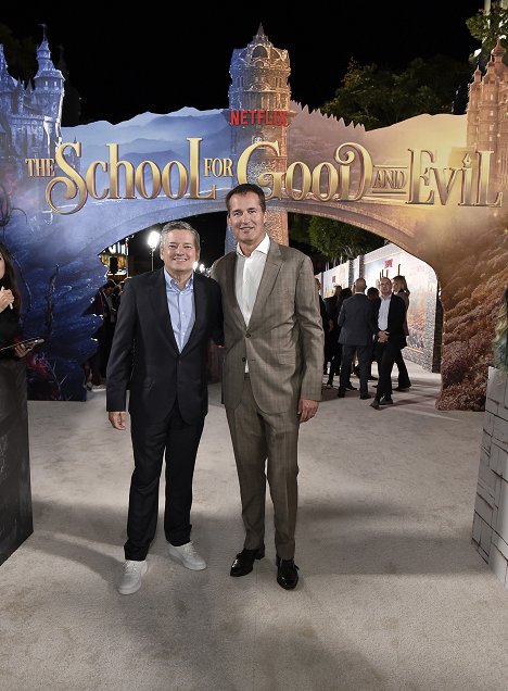 World Premiere Of Netflix's The School For Good And Evil at Regency Village Theatre on October 18, 2022 in Los Angeles, California - Ted Sarandos, Scott Stuber - The School for Good and Evil - Evenementen