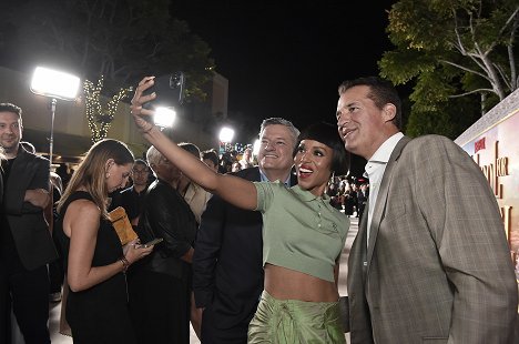 World Premiere Of Netflix's The School For Good And Evil at Regency Village Theatre on October 18, 2022 in Los Angeles, California - Ted Sarandos, Kerry Washington, Scott Stuber - The School for Good and Evil - Events