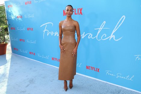 Netflix's From Scratch Special Screening at Netflix Tudum Theater on October 17, 2022 in Los Angeles, California - Zoe Saldana - From Scratch - Events