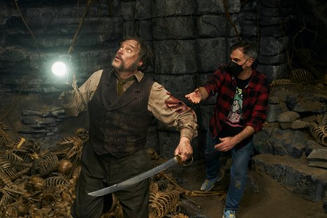 David Hewlett, Vincenzo Natali - Guillermo del Toro: Rémségek tára - Temetői patkányok - Forgatási fotók