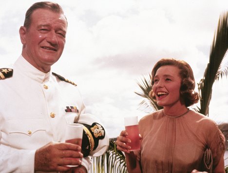 John Wayne, Patricia Neal - Wojna o ocean - Z filmu