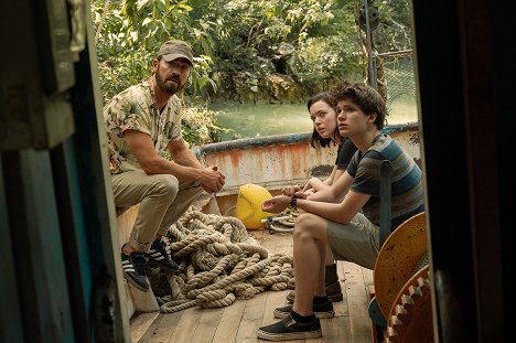 Justin Theroux, Logan Polish, Gabriel Bateman - The Mosquito Coast - Espèces de préoccupation mineure - Film