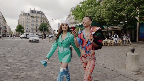 Ashley Park, Jinxuan Mao - Emily in Paris - I Have Two Lovers - Photos