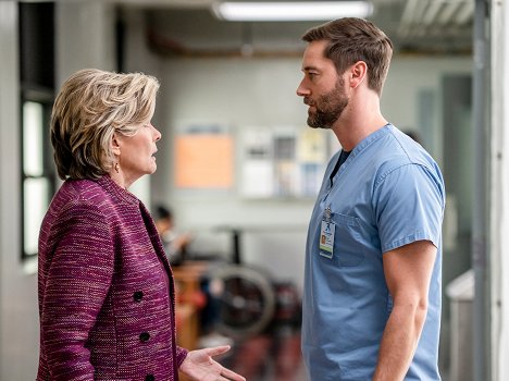 Debra Monk, Ryan Eggold - New Amsterdam - We're in This Together - Photos