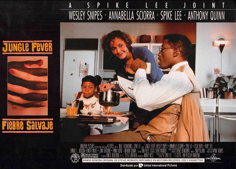 Lonette McKee, Wesley Snipes - Jungle Fever - Lobbykarten