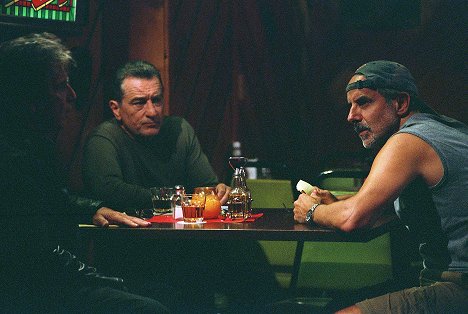 Robert De Niro, Jon Avnet - Righteous Kill - Van de set