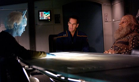 Jeffrey Combs, Scott Bakula, Lee Arenberg - Star Trek - Enterprise - Babel - Filmfotos